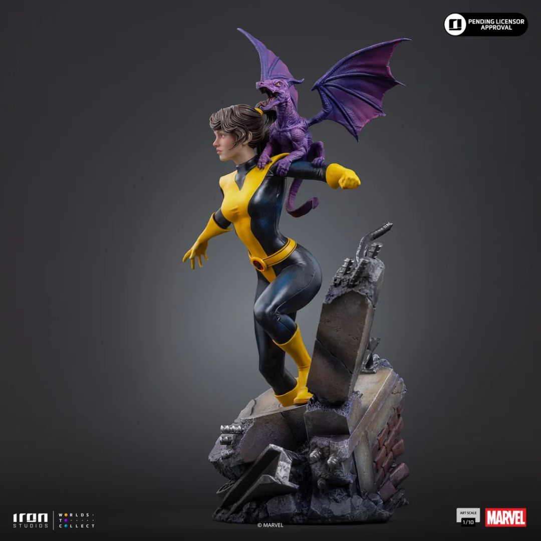 Kitty Pride & Lockheed - X-Men Comics - BDS Art Scale 1/10 Statue By Iron Studios