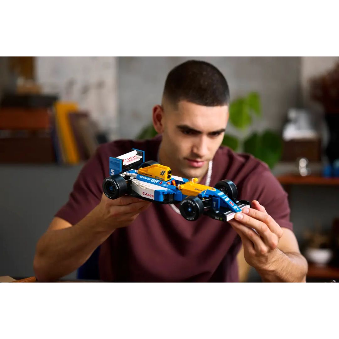 Lego Icons Williams Racing Fw14B & Nigel Mansel -Lego - India - www.superherotoystore.com