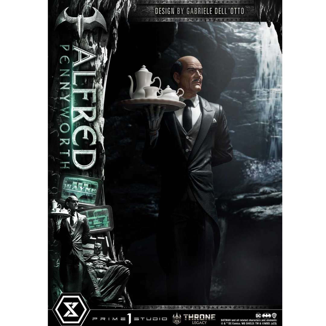 Batman (Comics) Alfred Pennyworth Throne Legacy Statue by Prime 1 Studios -Prime 1 Studio - India - www.superherotoystore.com