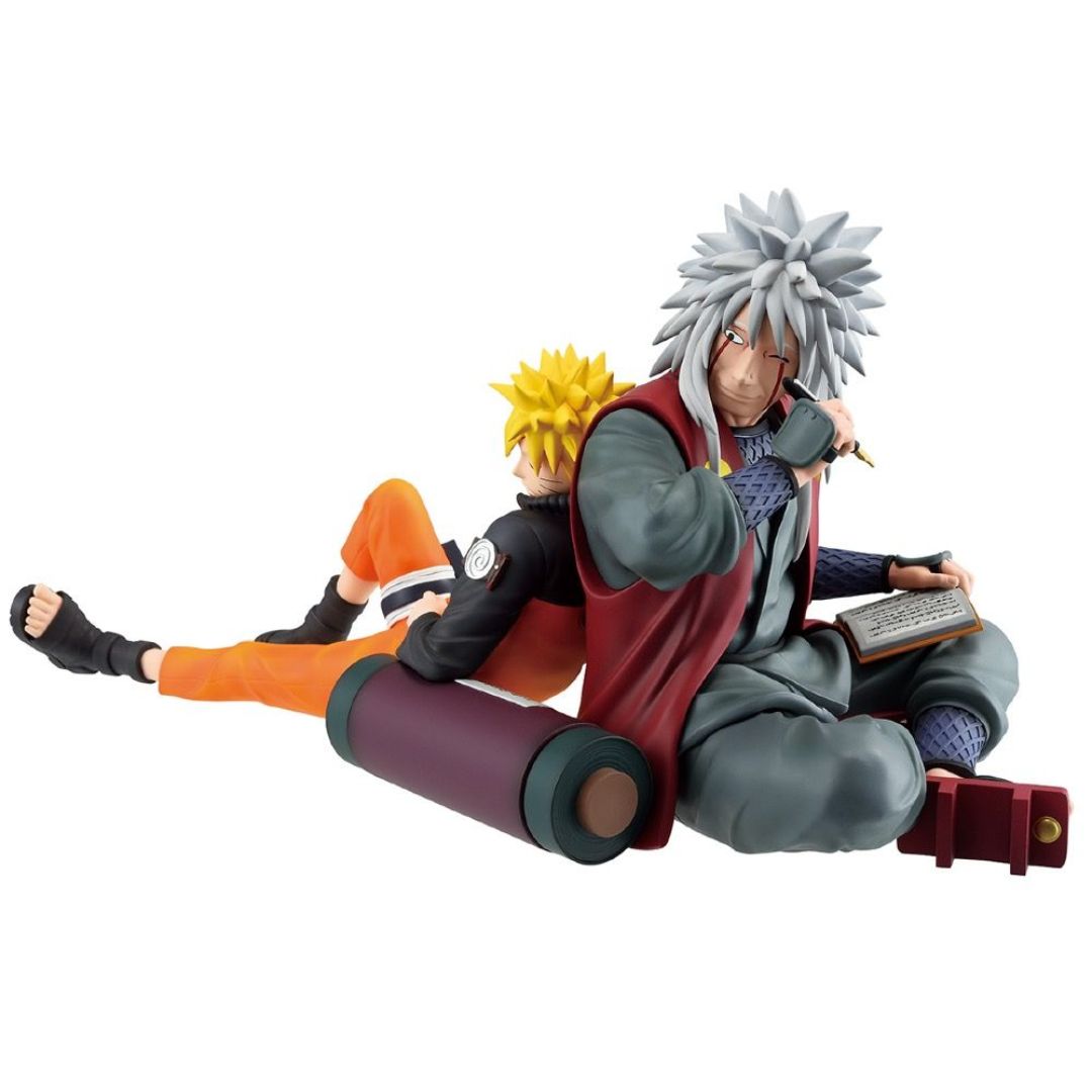 Naruto: Shippuden Naruto Uzumaki And Jiraiya Legendary Sannin Masterlise Ichibansho Statue By Bandai -Ichibansho - India - www.superherotoystore.com