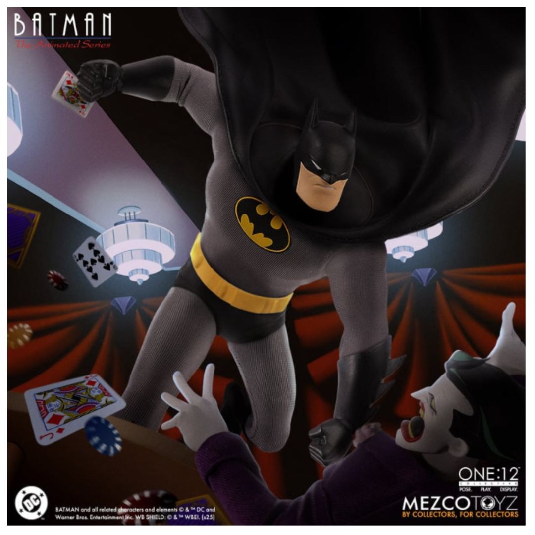 Batman: The Animated Series Batman By Mezco Toys -Mezco Toys - India - www.superherotoystore.com