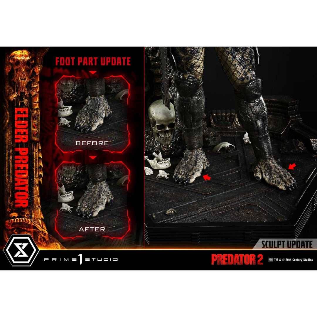 Predator 2 (Film) Elder Predator Deluxe Statue By Prime1 Studios -PCS Collectibles - India - www.superherotoystore.com