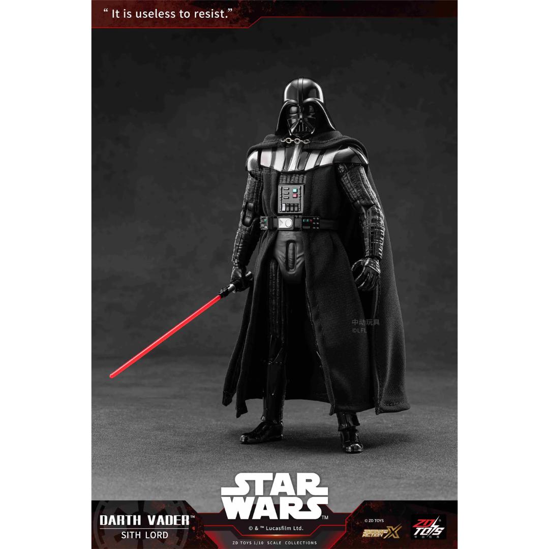 ZD Toys Star Wars Darth Vader (Sith Lord) 1/10 Scale Action Figure – Galactic Empire Collectible