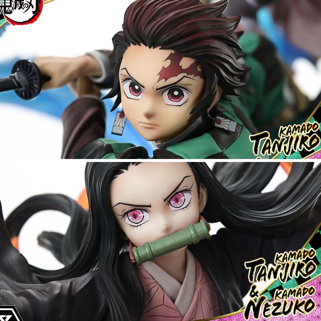 Demon Slayer: Kimetsu No Yaiba Kamado Tanjiro & Kamado Nezuko By Prime1 Studios
