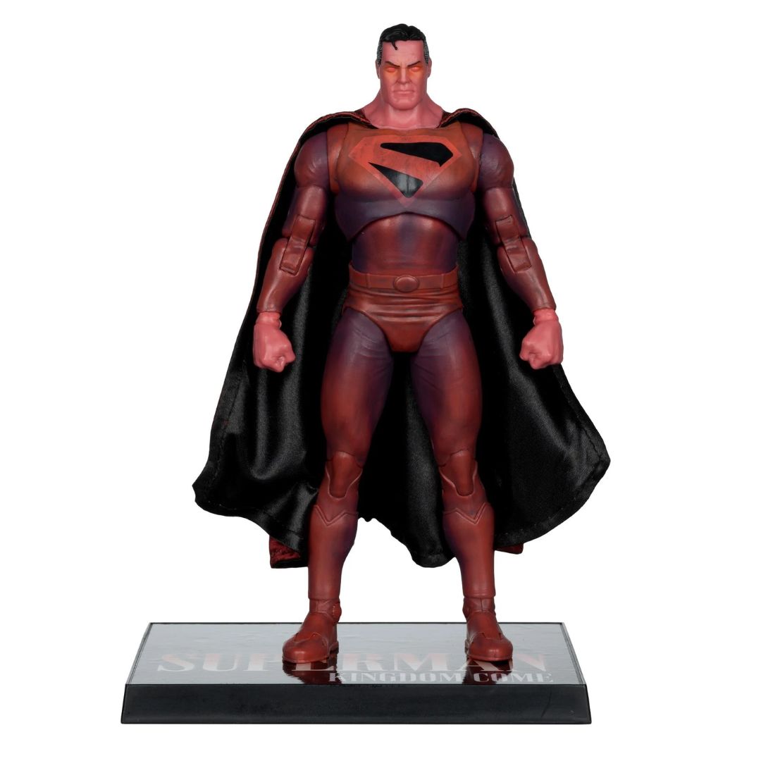 Dc Multiverse 7In Cover Recreations - Superman (Kingdom Come)(Gold Label) By Mcfarlane Toys -McFarlane Toys - India - www.superherotoystore.com