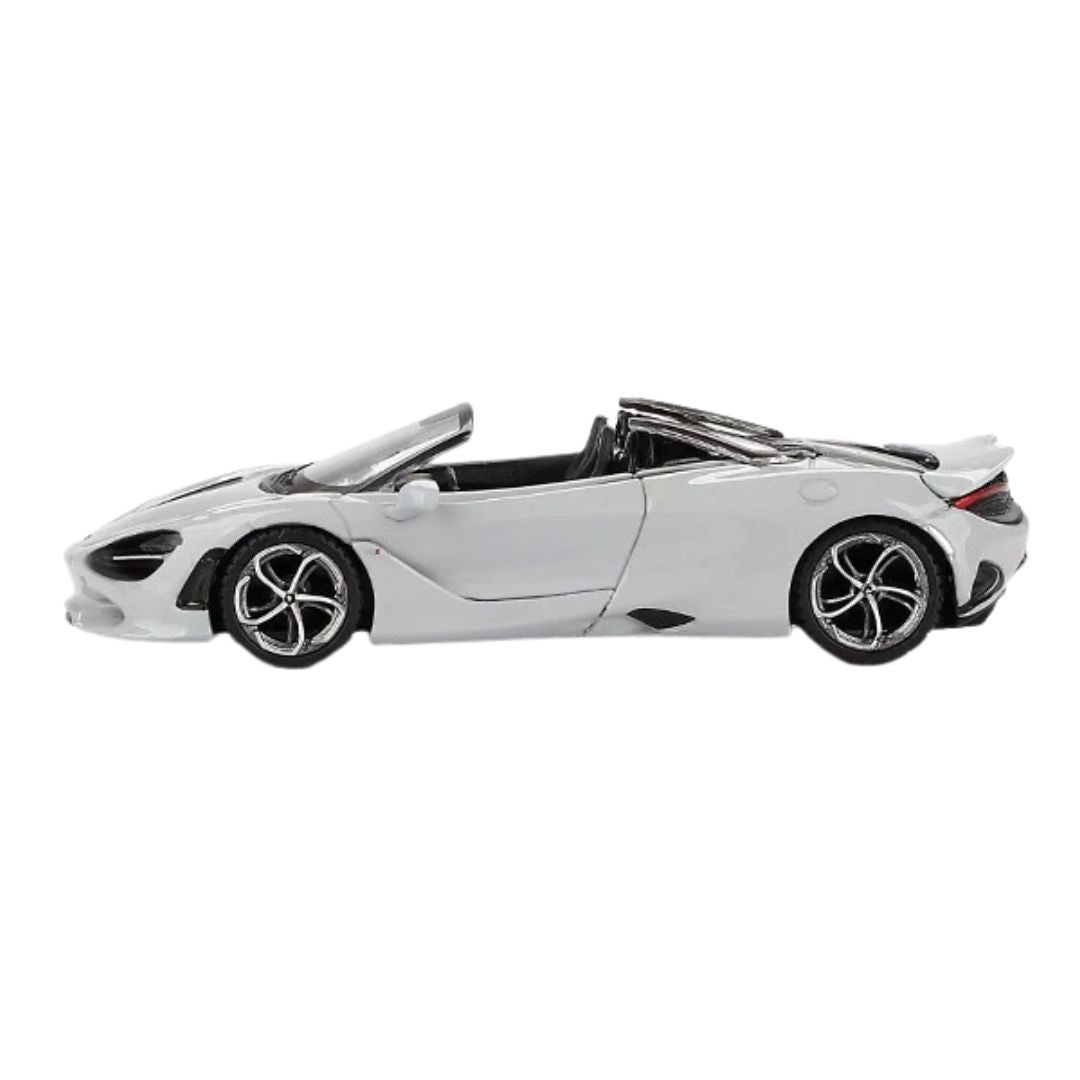 Mclaren 750S Spider Cirrus Grey (Lhd) 1:64 Scale By Mini Gt -Mini GT - India - www.superherotoystore.com