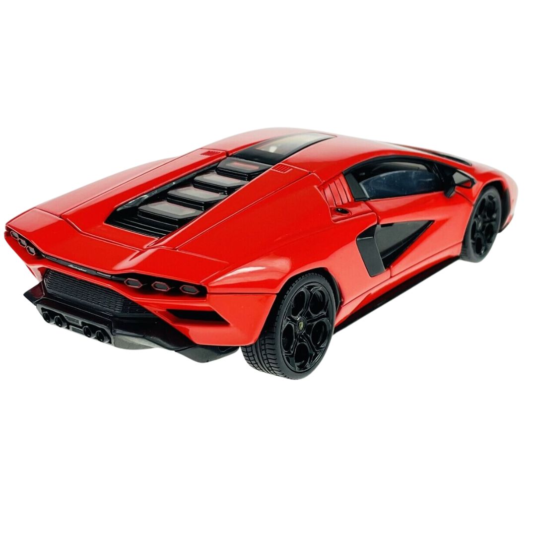 Red Lamborghini Countach LPI 800-4 1:24 Scale Die-Cast Car by Bburago -Bburago - India - www.superherotoystore.com