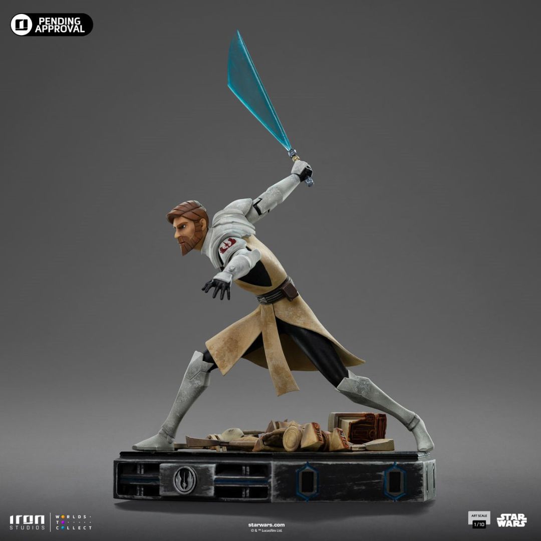 Obi-Wan Kenobi Art Statue By Iron Studios -Iron Studios - India - www.superherotoystore.com
