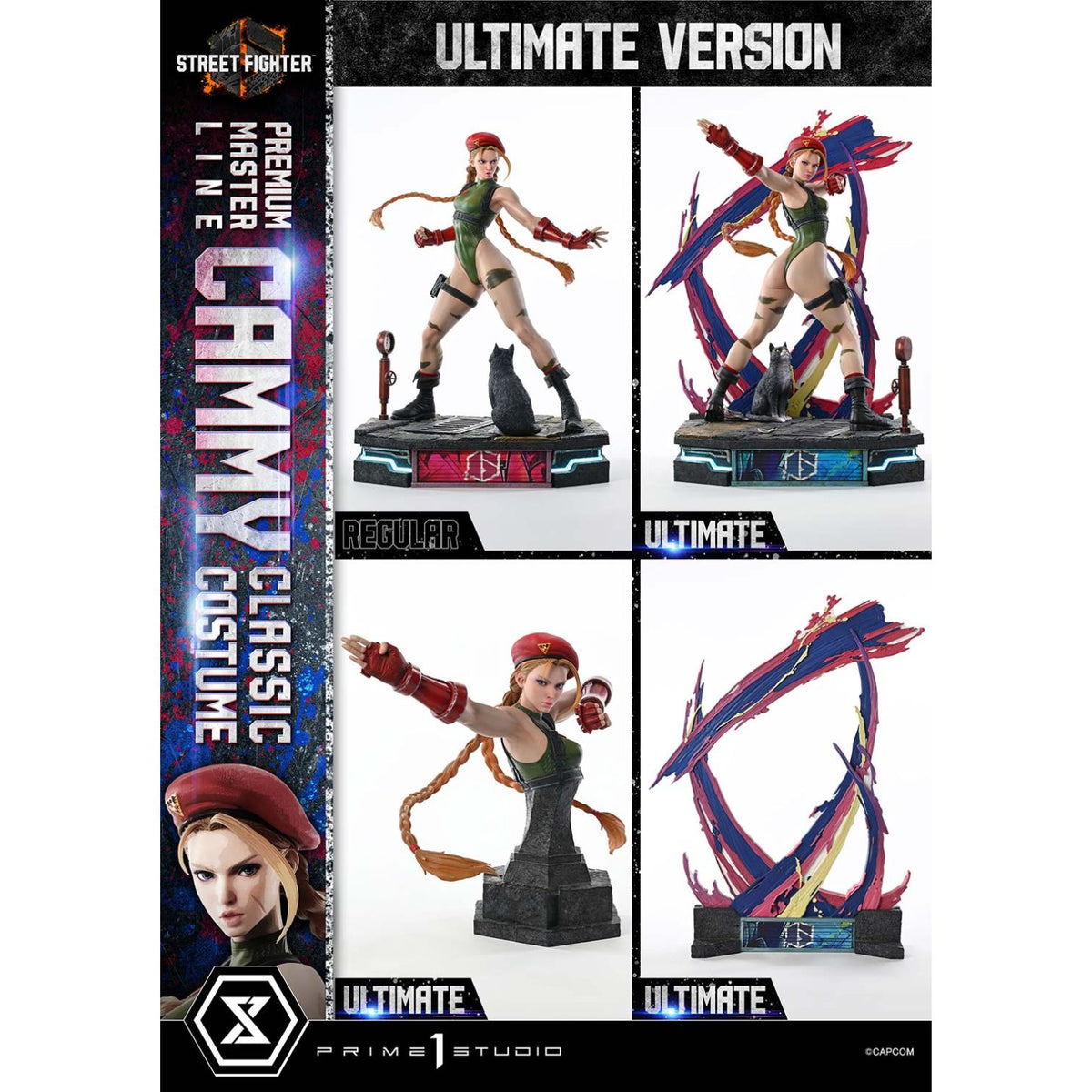 Street Fighter 6 Cammy Deluxe Version Statue By Prime1 Studios
