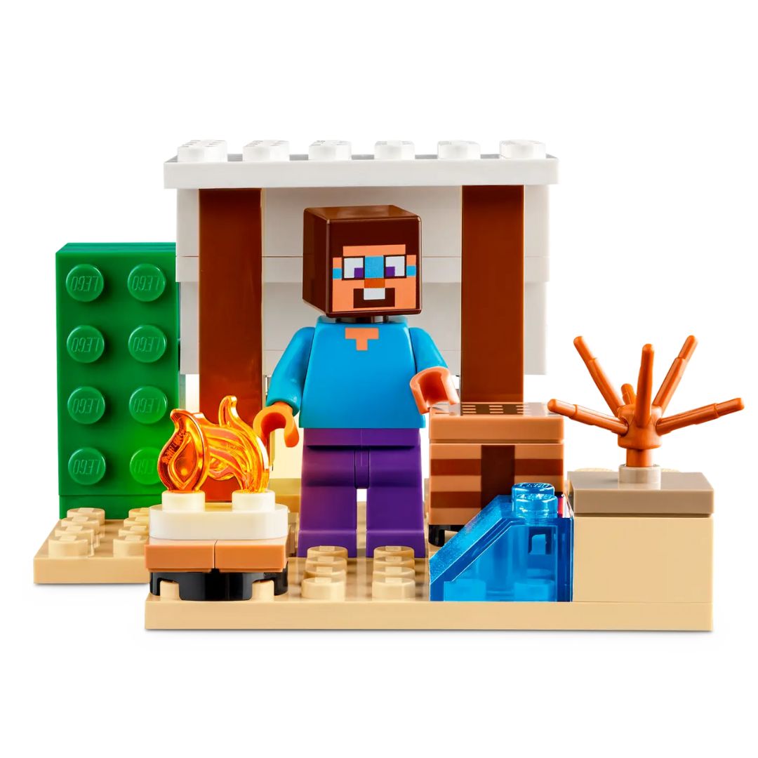 Lego Minecraft Steve's Desert Expedition -Lego - India - www.superherotoystore.com