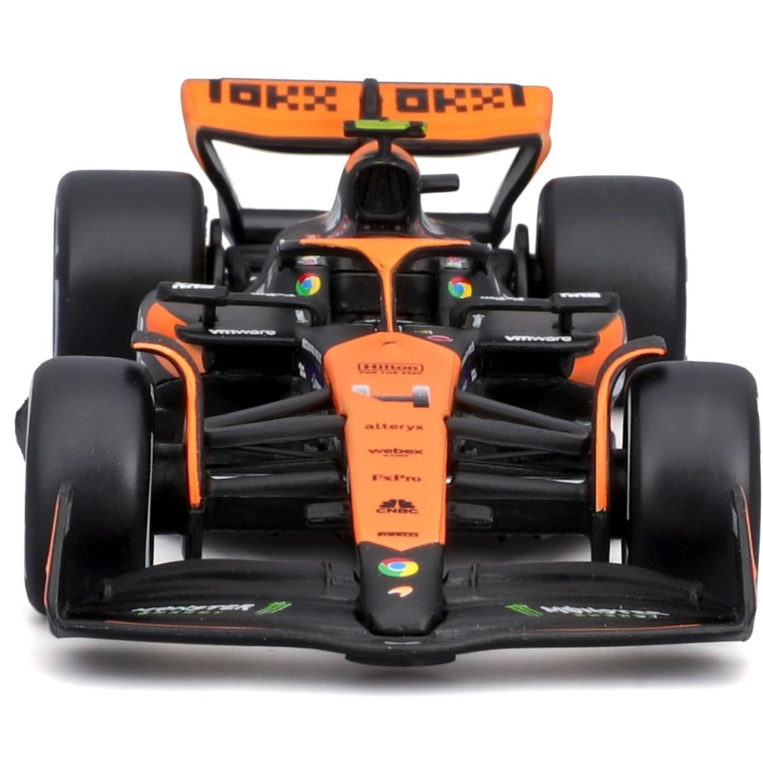 F1 Mclaren MCL38 Miami GP 1:43 Scale Die-Cast Car By Bburago -Bburago - India - www.superherotoystore.com
