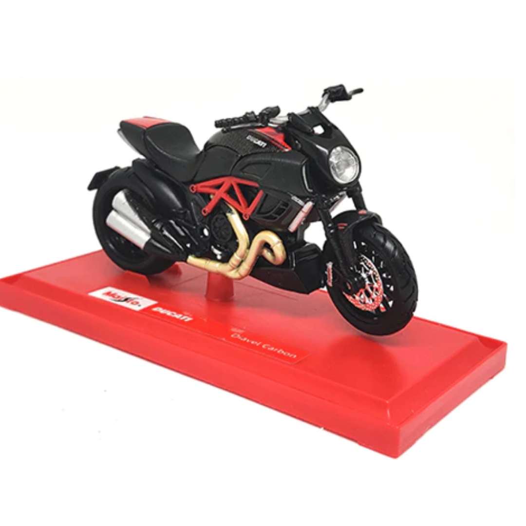 Black DUCATI DIAVEL CARBON MODEL By Maisto -Maisto - India - www.superherotoystore.com