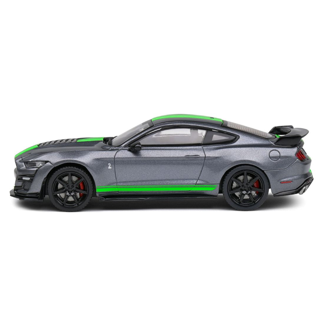 2020 Grey Shelby Mustang GT500 1:43 Scale Die-Cast Car by Solido -Solido - India - www.superherotoystore.com