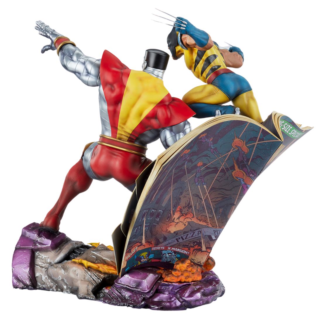 Fastball Special: Colossus and Wolverine Premium Format Statue by Sideshow Collectibles -Sideshow Collectibles - India - www.superherotoystore.com