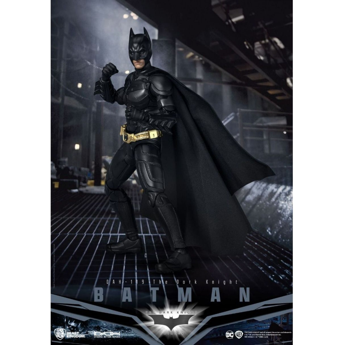 DAH-119 Batman action Figure (The Dark Knight) by Beast Kingdom -Beast Kingdom - India - www.superherotoystore.com