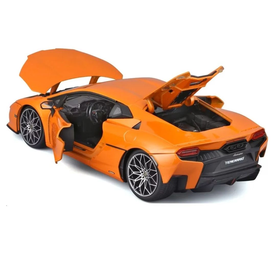 Orange Lamborghini Temenario 1:18 Scale Die-Cast car by Bburago