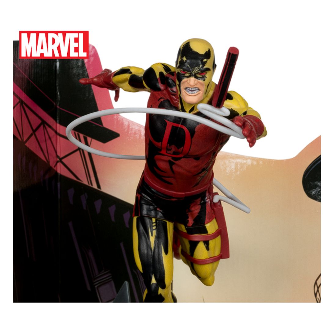 Marvel Collection - Daredevil (Daredevil #600) By Mcfarlane Toys (Platinium Edition) -McFarlane Toys - India - www.superherotoystore.com