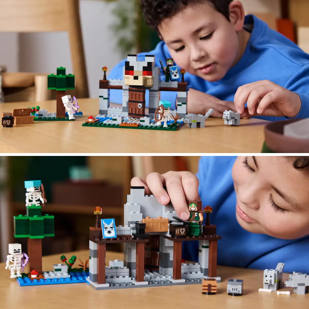 Minecraft The Wolf Stronghold By Lego -Lego - India - www.superherotoystore.com