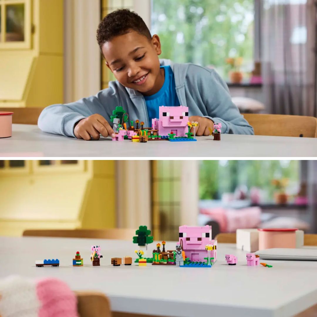 Minecraft The Baby Pig House By Lego -Lego - India - www.superherotoystore.com