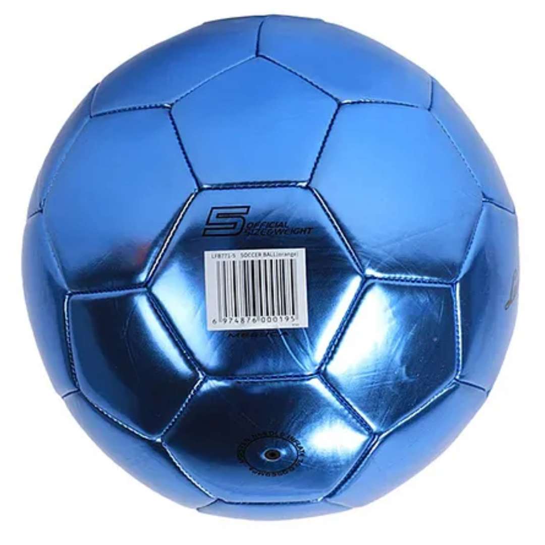 Lamborghini Metallic PVC Soccer Ball Size 5 - Blue by Mesuca -Mesuca - India - www.superherotoystore.com