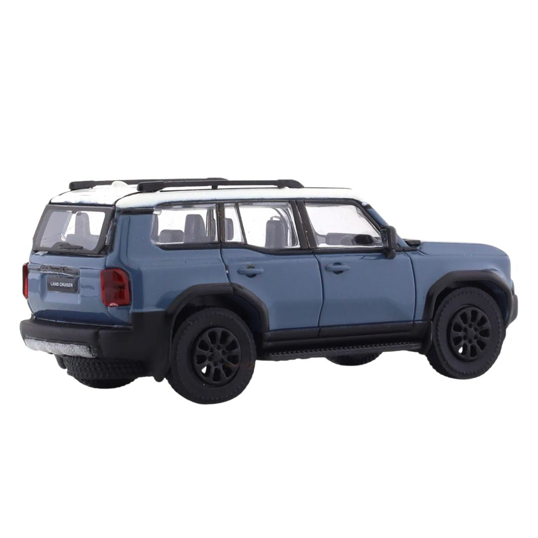 Blue Toyota Land Cruiser Prado 250 (LHD) 1:64 Scale Die-Cast Car by GCD