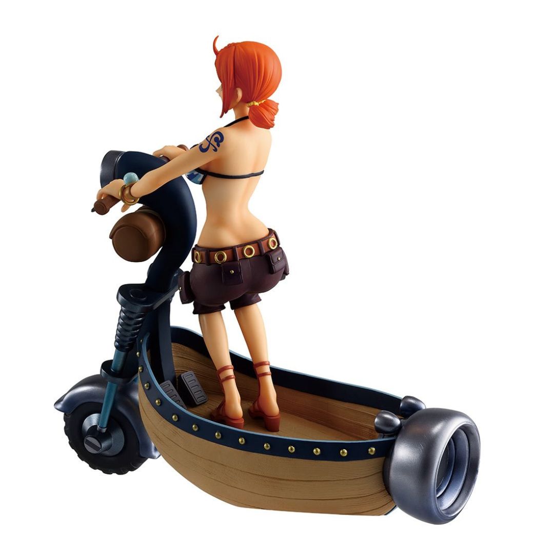 One Piece Nami Playing Love Song In The Sky Masterlise Expiece Ichibansho Statue By Bandai