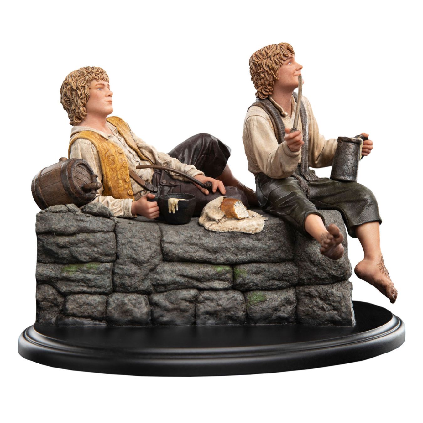 Weta Workshop The Lord Of The Rings Trilogy Miniature Statue - Merry And Pippin By Weta Workshop -Weta Workshop - India - www.superherotoystore.com
