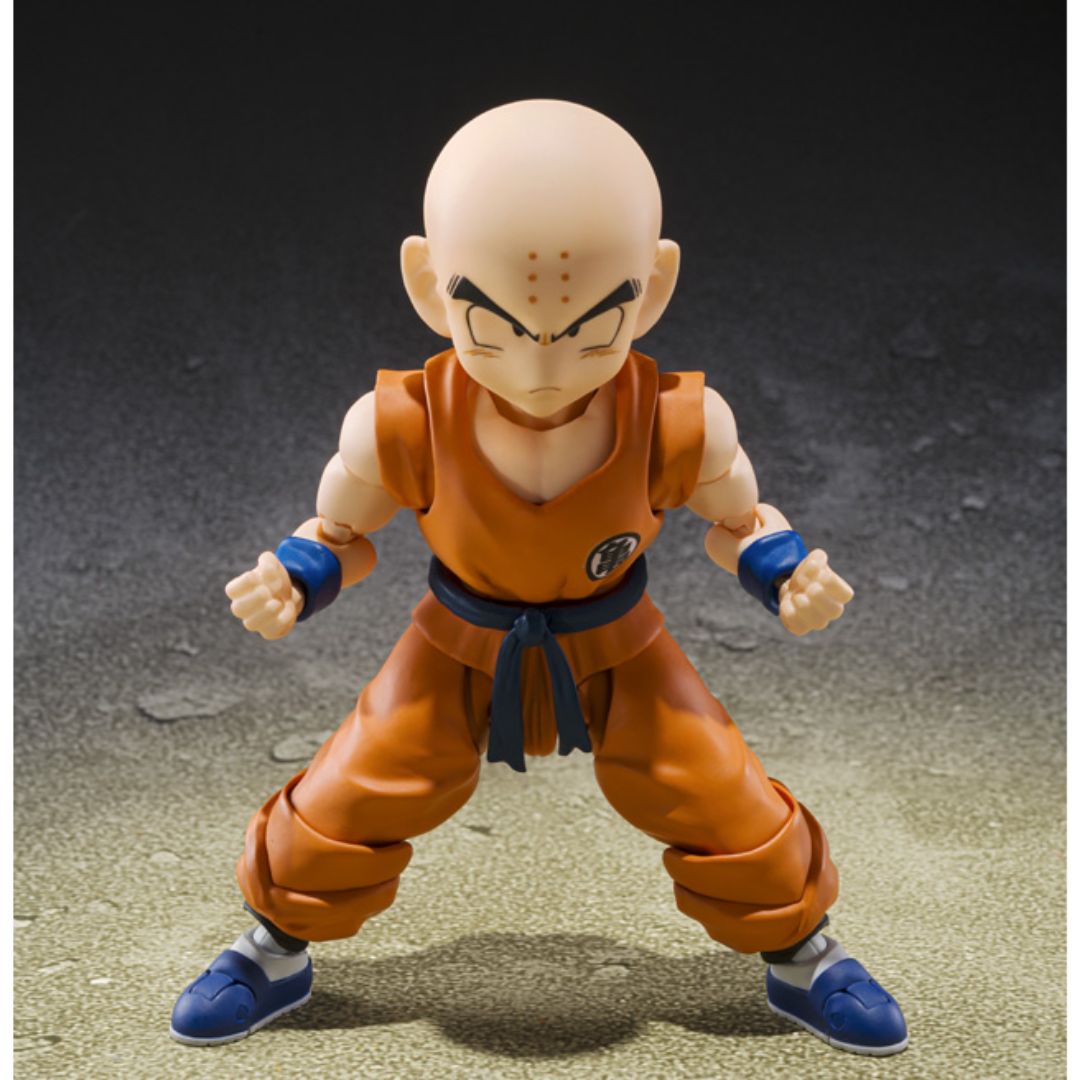 Dragon Ball Z Krillin -Son Goku'S Best Friend S.H.Figuarts By Tamashii Nations -Tamashii Nations - India - www.superherotoystore.com