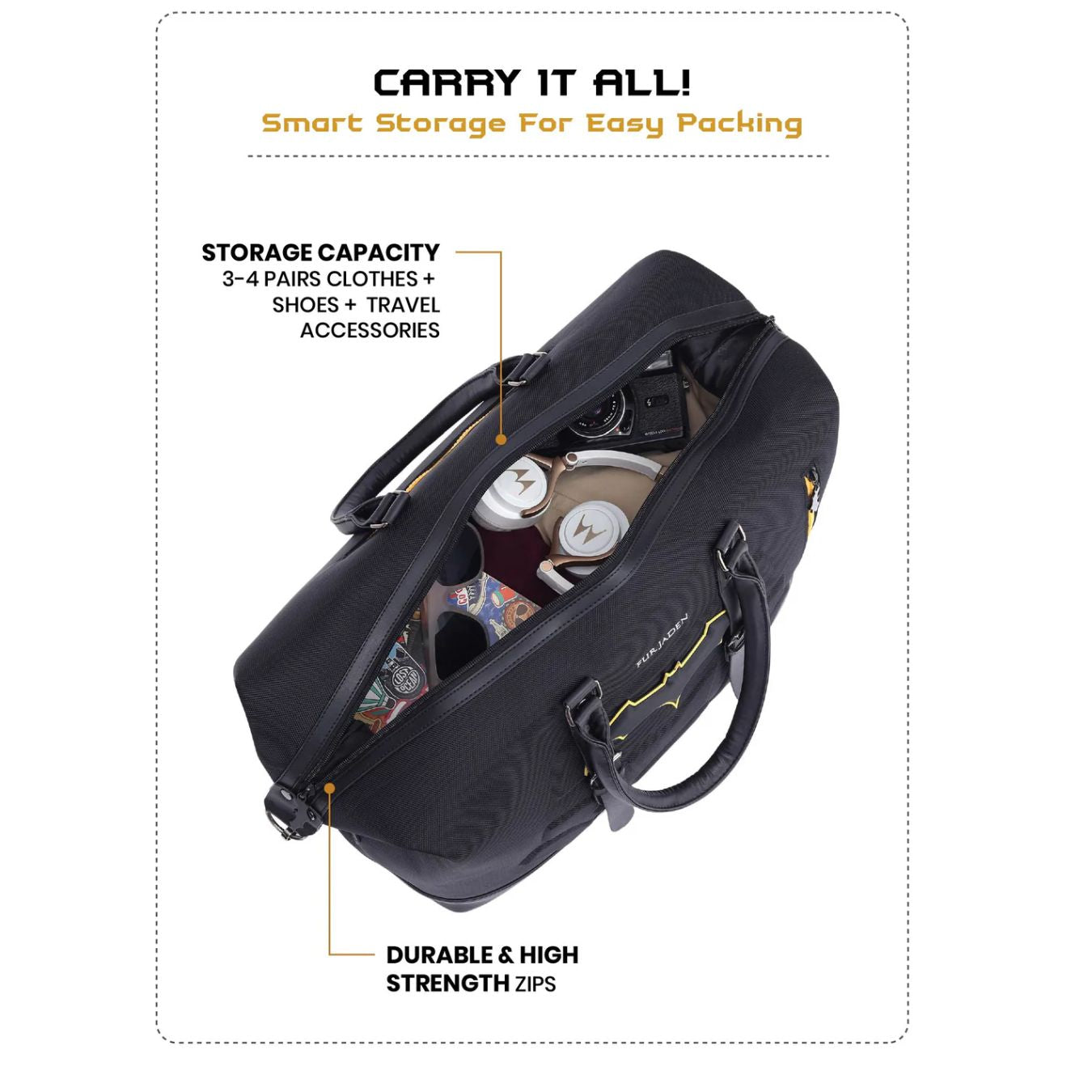 The Caped Crusader Duffle By Fur Jaden