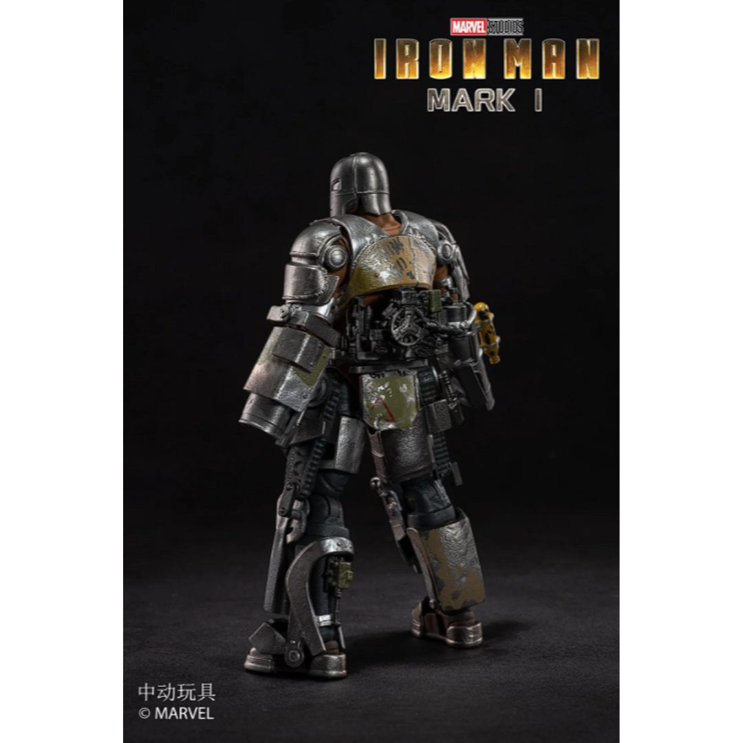 Iron Man Mk1 W Hologram Action Figure By Zd Toys -ZD Toys - India - www.superherotoystore.com