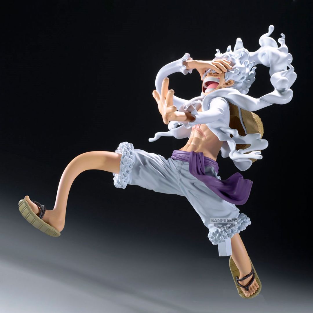 One Piece Monkey D. Luffy Gear 5 Version Iii Grandista Statue By Banpresto