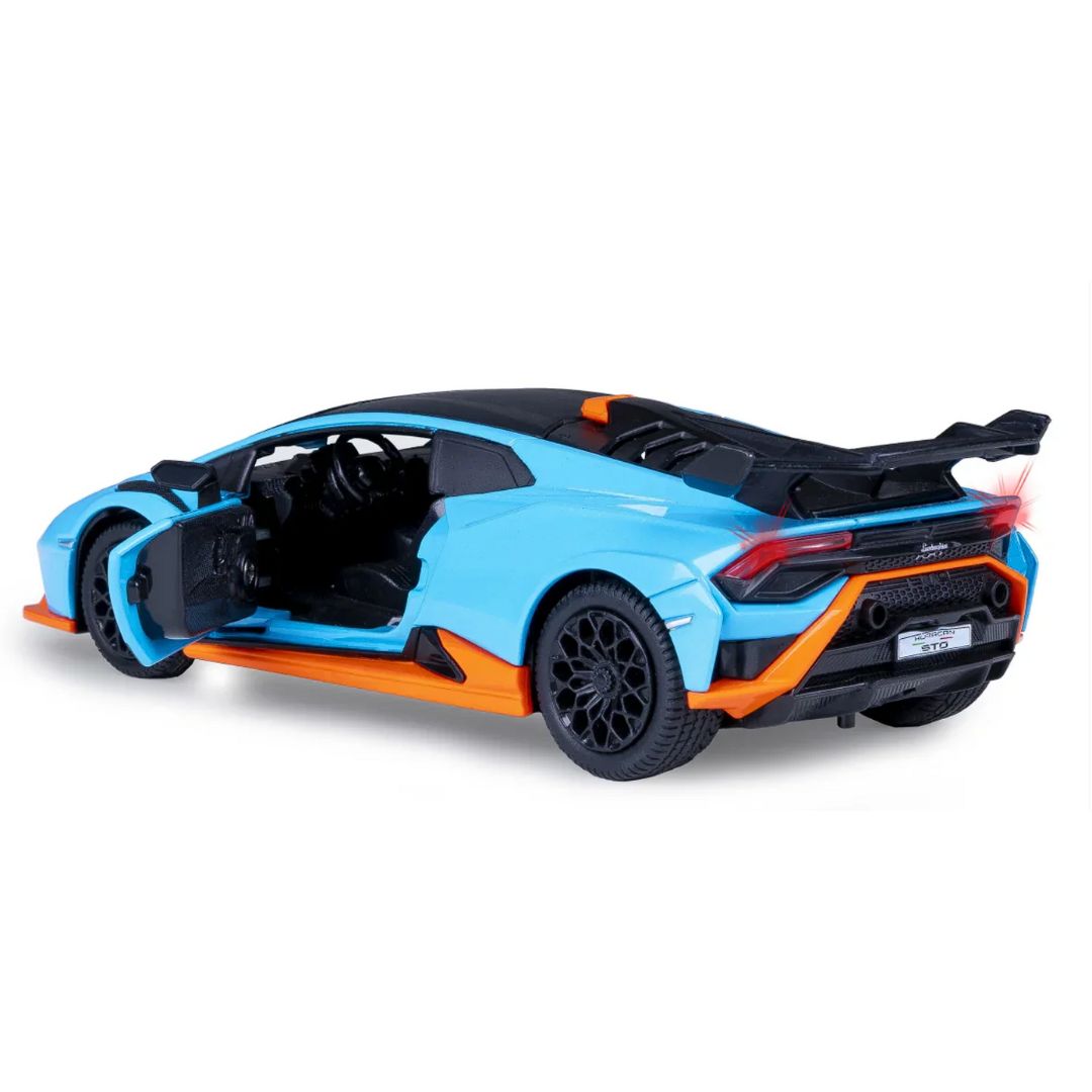 Blue Lamborghini STO 1:32 Scale Die-Cast car By MSZ
