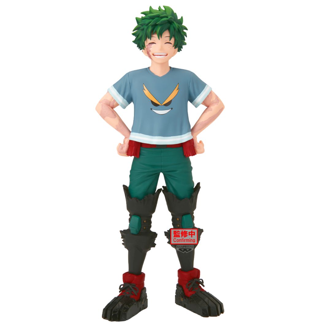 My Hero Academia 10Th Anniversary The Amazing Heroes - Izuku Midoriya Statue By Banpresto -Banpresto - India - www.superherotoystore.com