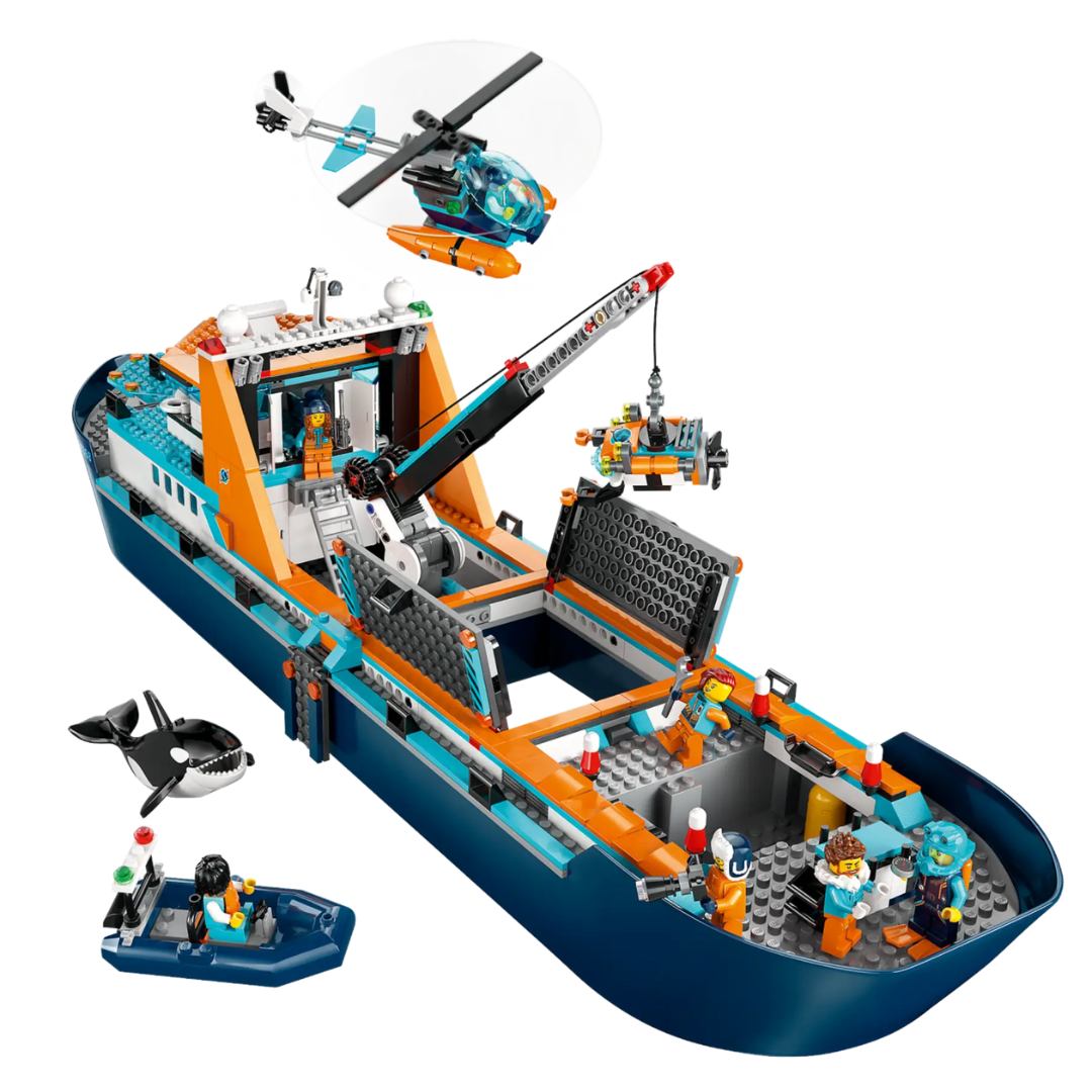 Lego City Arctic Explorer Ship -Lego - India - www.superherotoystore.com