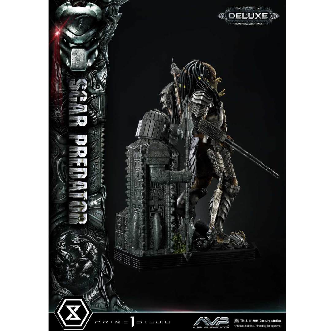 Alien vs.Predator Scar Predator Deluxe Version by Prime1 Studios -Prime 1 Studio - India - www.superherotoystore.com