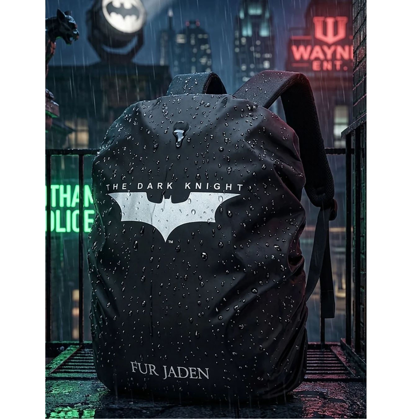 The Dark Knight Rainproof Cape By Fur Jaden