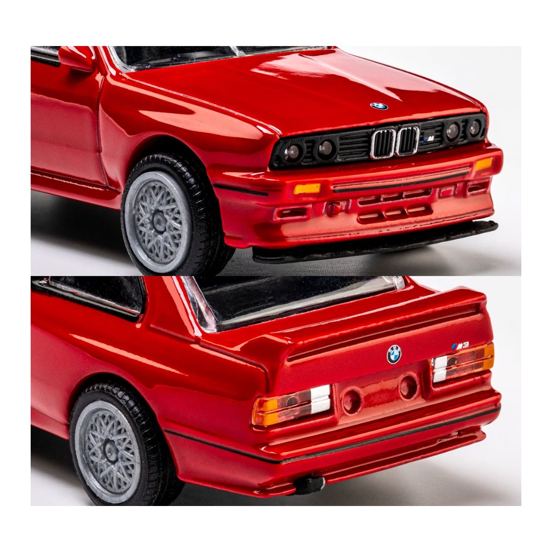 Collection Series Red 1986 Bmw M3 1:64 Scale Die-Cast Car By Majorette