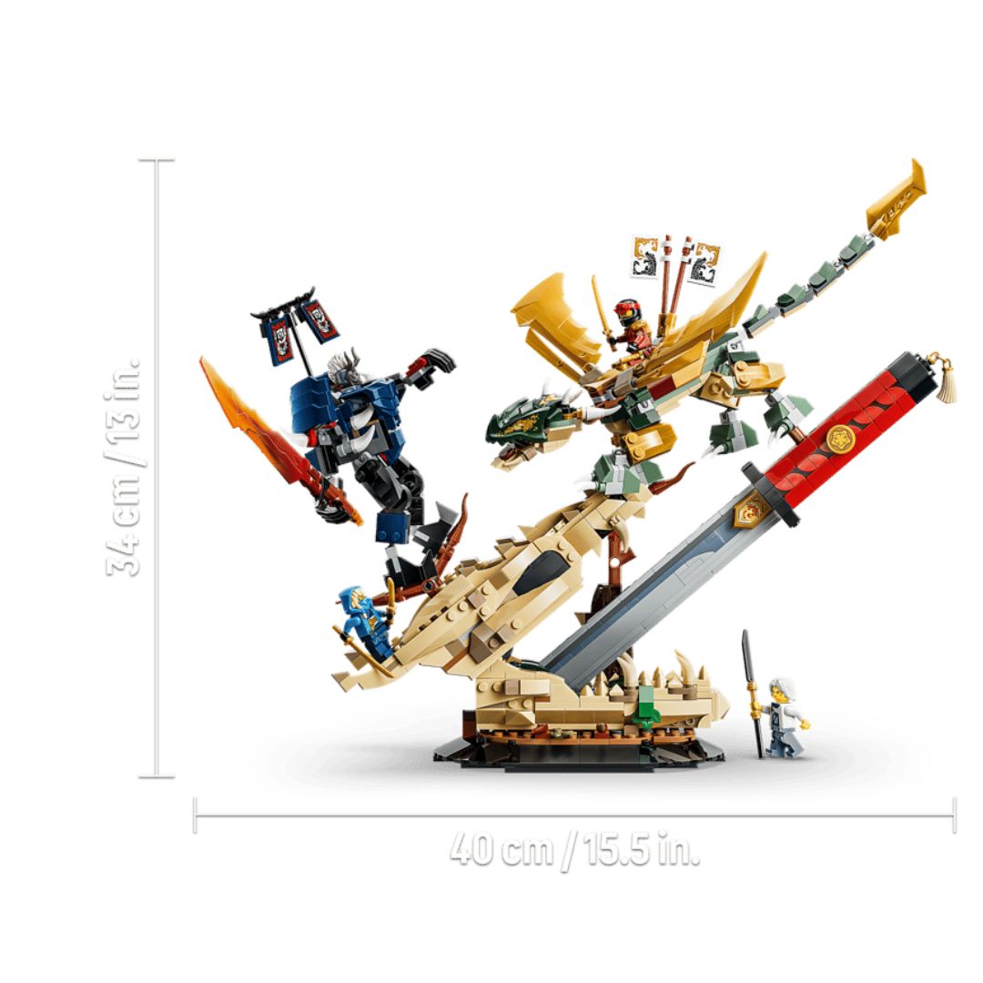 Ninjago Battle At The Dragon'S Blade By Lego