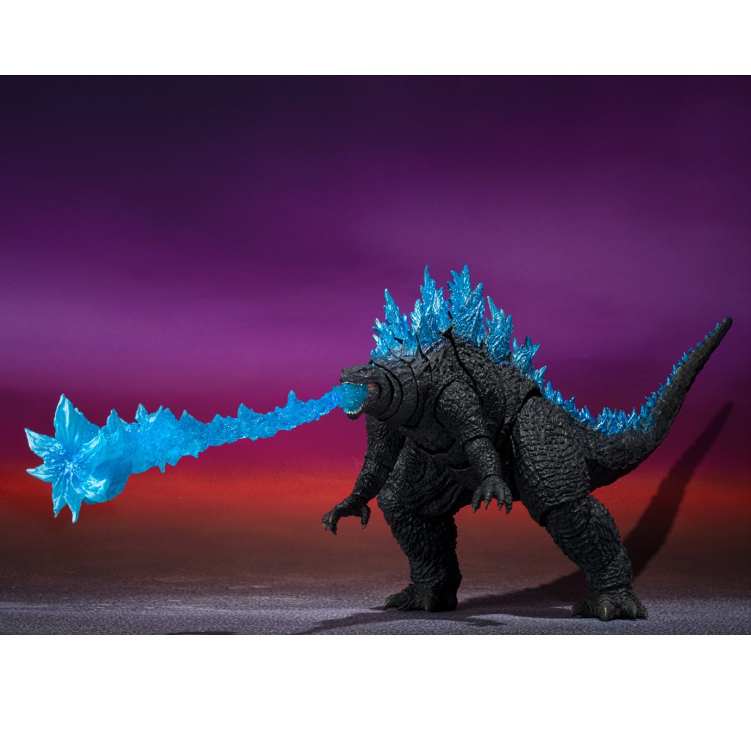 S.H.MonsterArts GODZILLA FROM GODZILLA x KONG: THE NEW EMPIRE [2024] -Tamashii Nations - India - www.superherotoystore.com