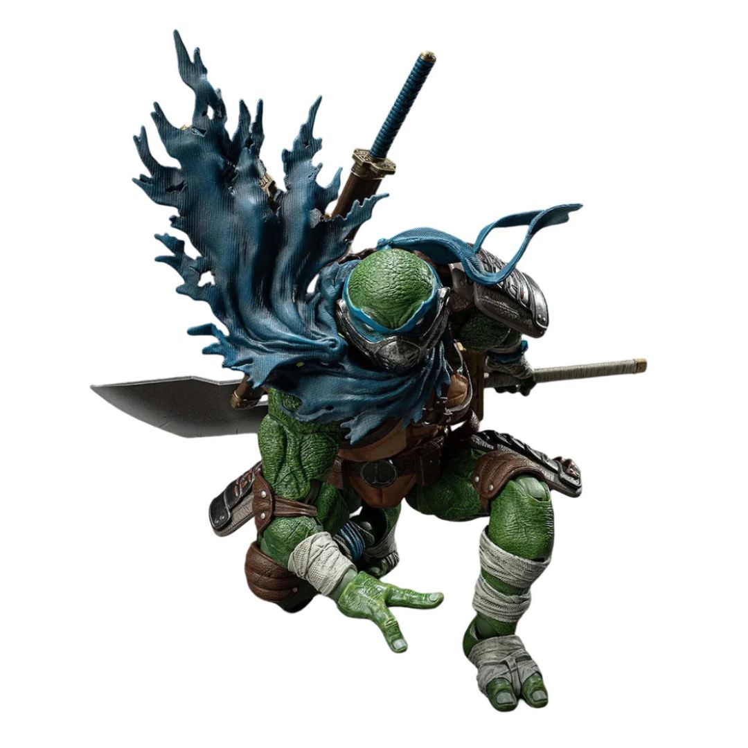 Teenage Mutant Ninja Turtles Leonardo Action Figure Deluxe Version By Heatboys