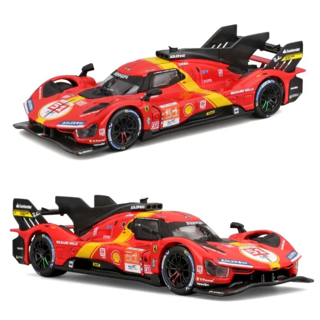 2023 Ferrari 499P #51 Winner 24h LeMans 1:43 Scale Die-Cast Car By Bburago -Bburago - India - www.superherotoystore.com