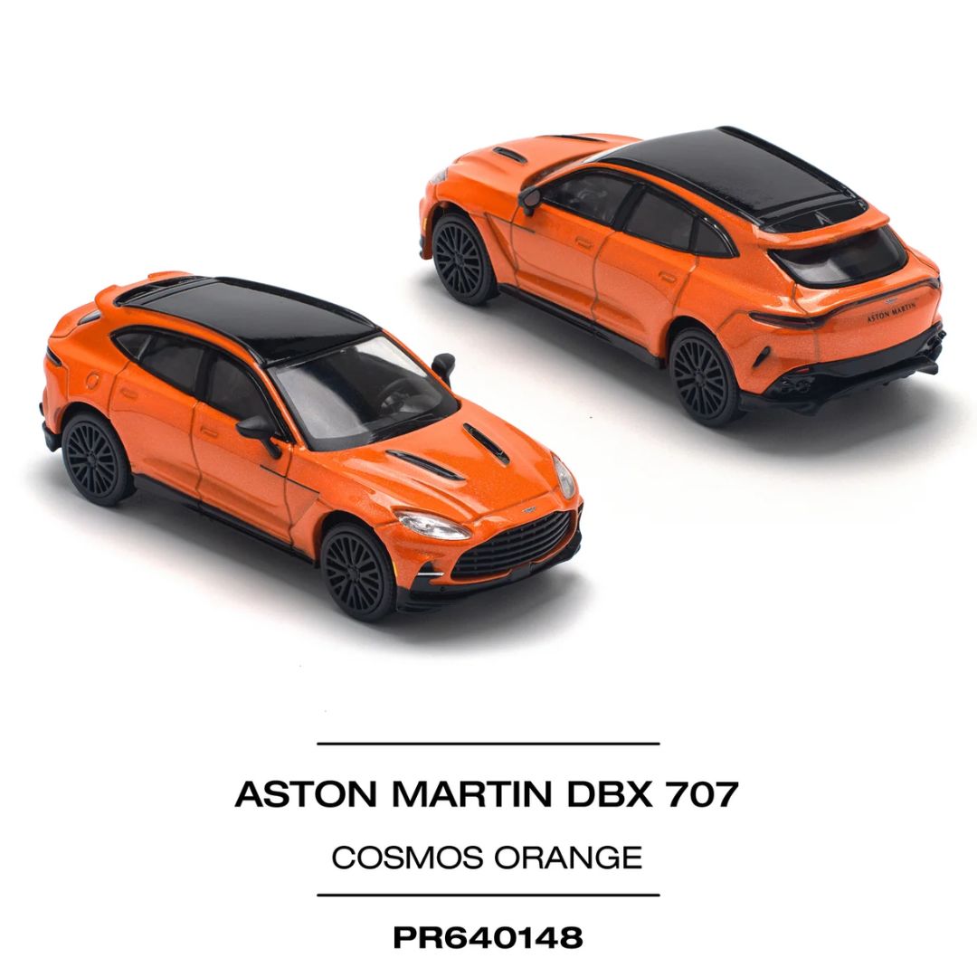Aston Martin DBX 707 Cosmos Orange 1:64 Diecast Car By Pop Race -Pop Race - India - www.superherotoystore.com