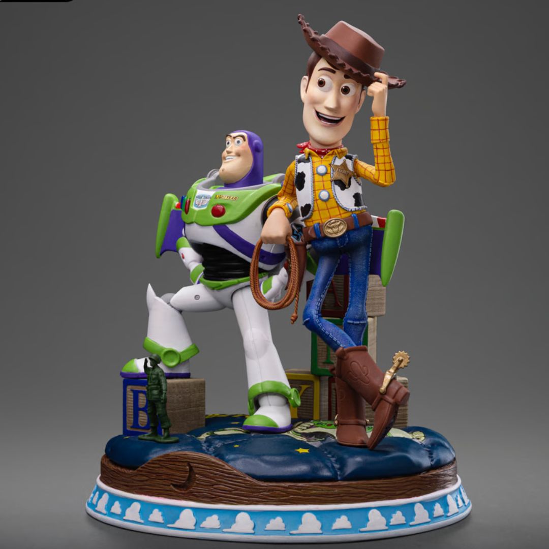Buzz & Woody Deluxe Statue By Iron Studios