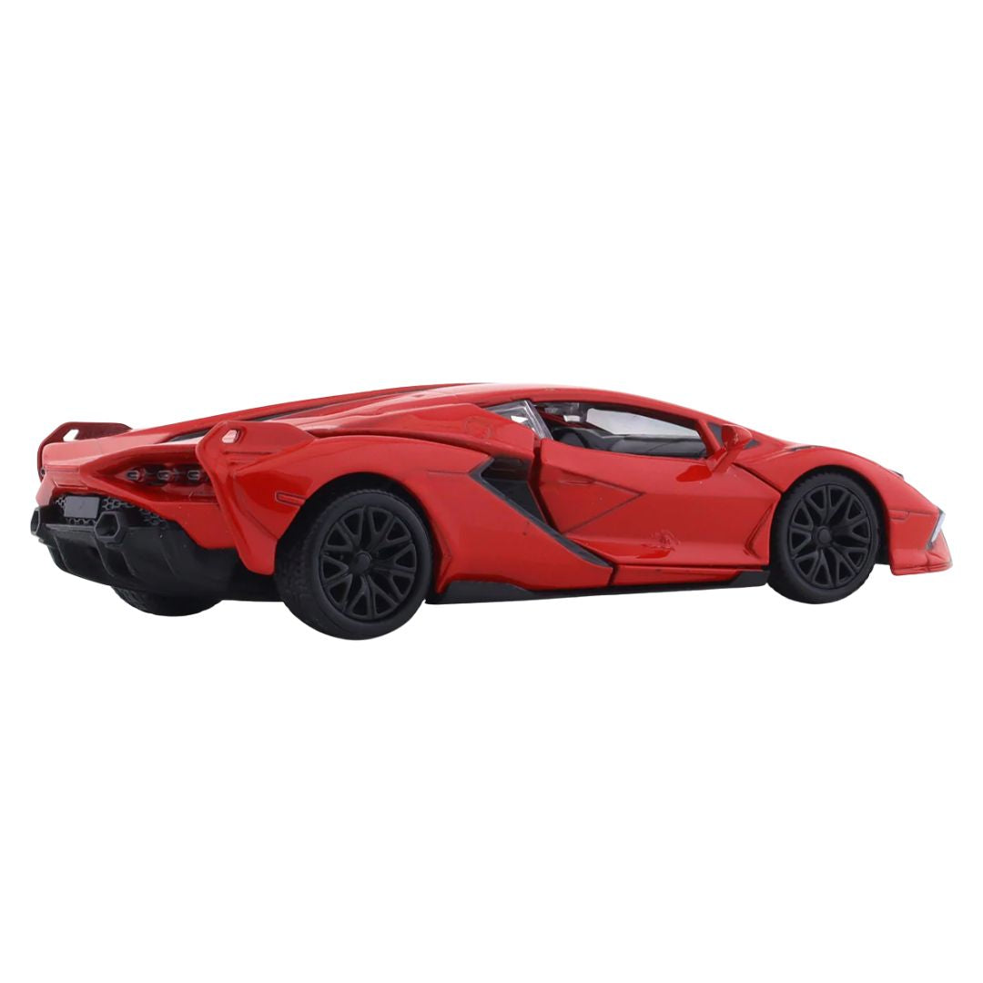 Red Lamborghini Sian 1:43 Scale Die-Cast Car By RMZ