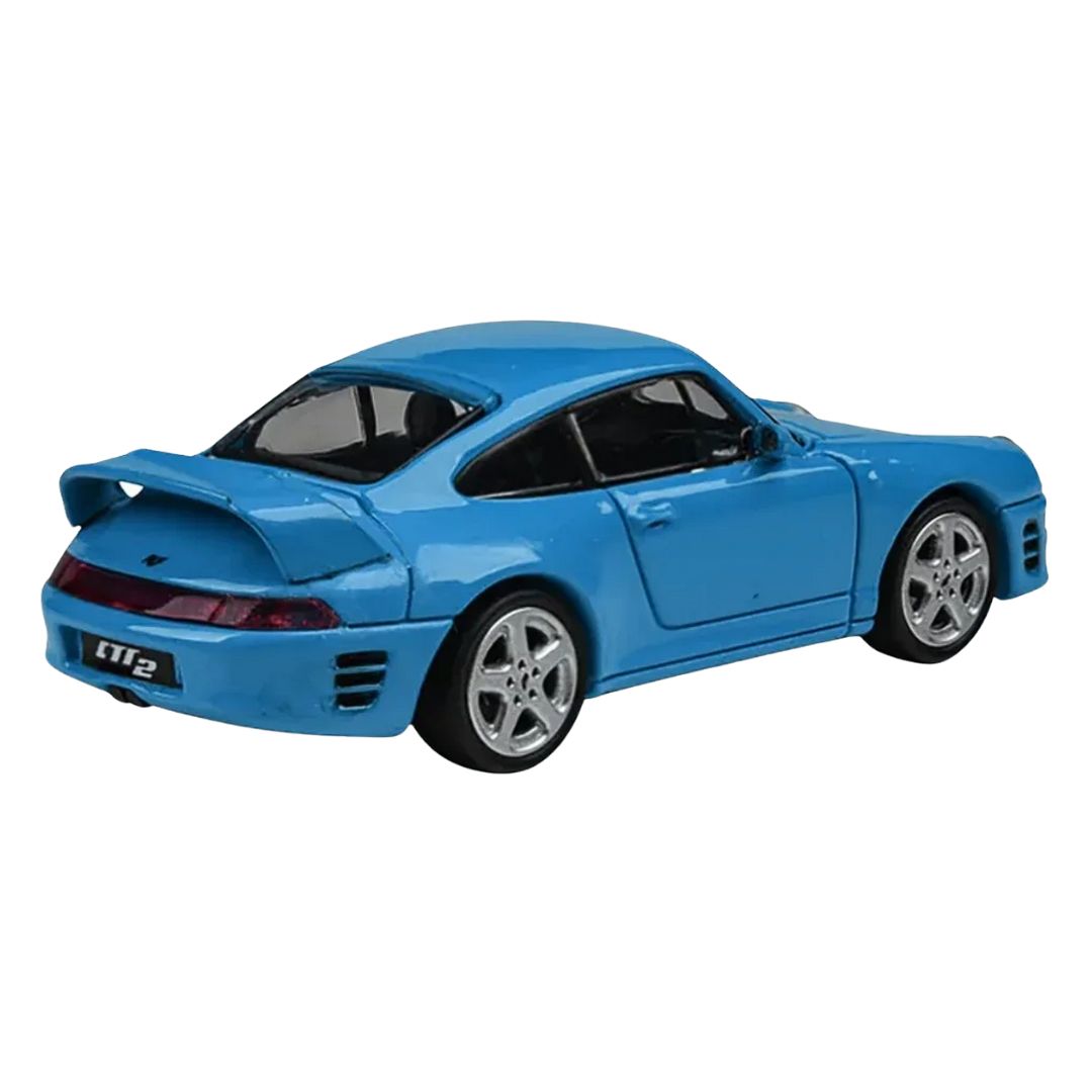 1995 RUF CTR2 Mexico Blue 1:64 By Para64