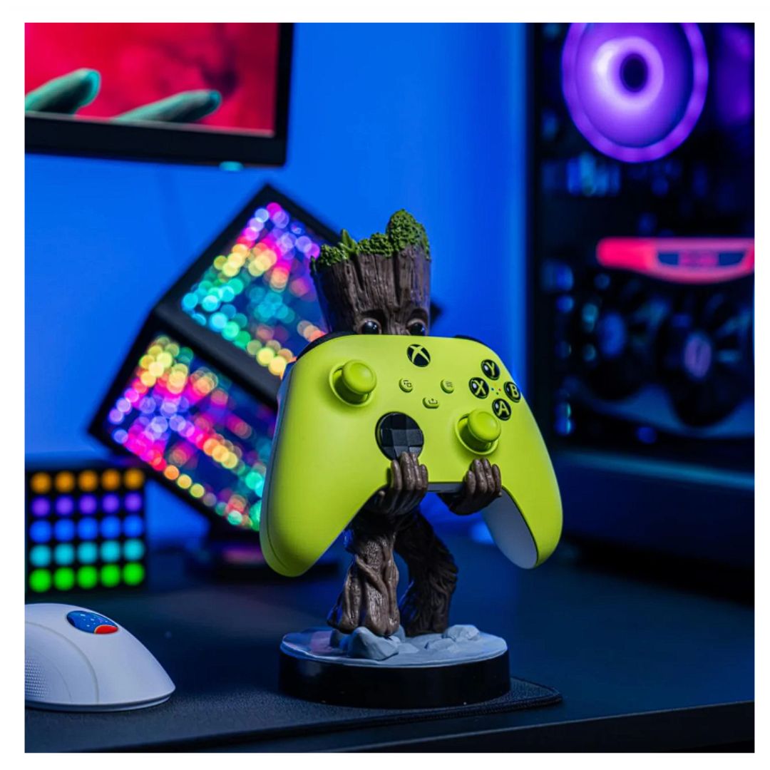 Guardians Of The Galaxy: Toddler Groot Cable Guys Controller Holder And Phone Stand By Exg Pro -EXG Pro - India - www.superherotoystore.com