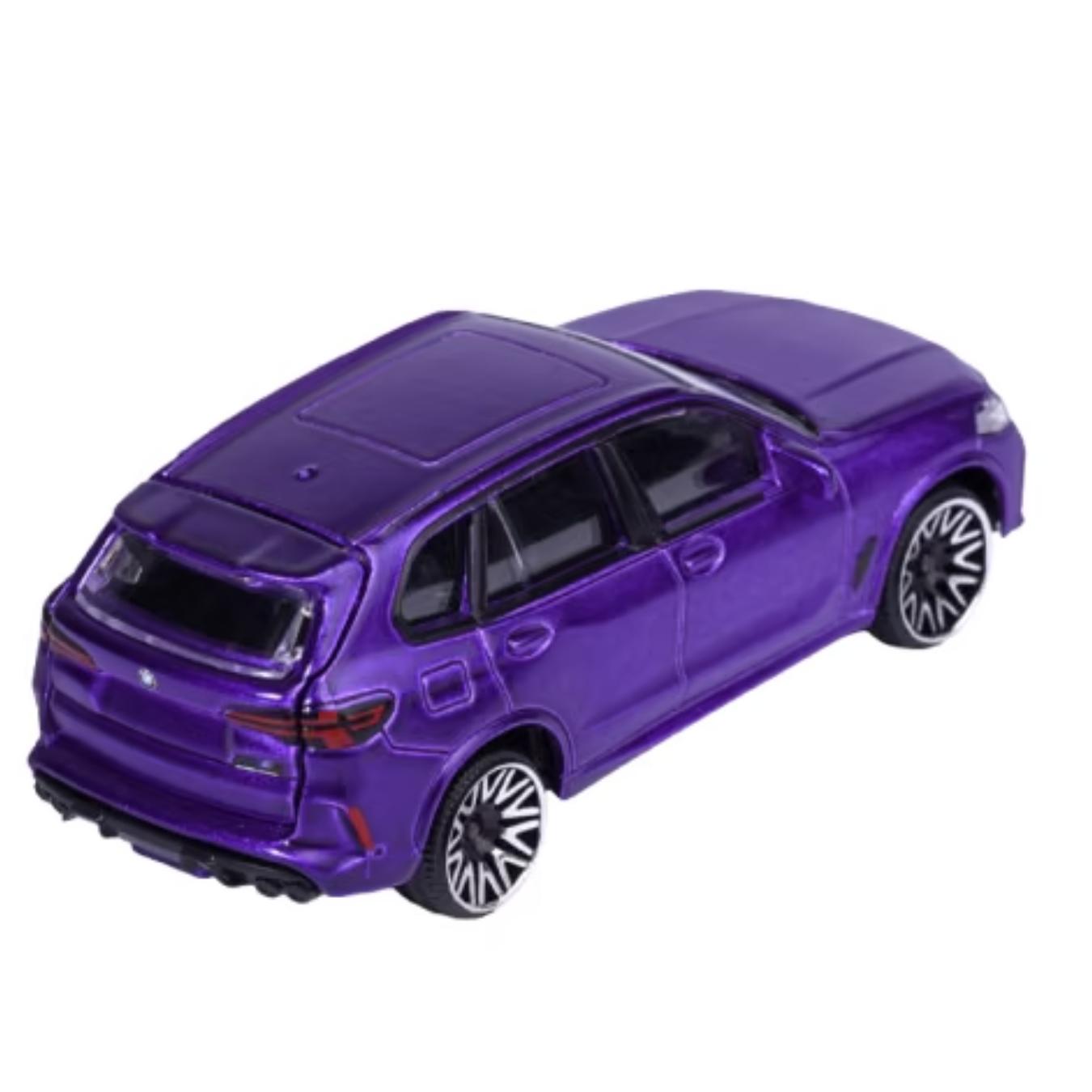 Showroom Premium Purple BMW X5M Competition 1:64 Scale Die-Cast car By Majorette -Majorette - India - www.superherotoystore.com