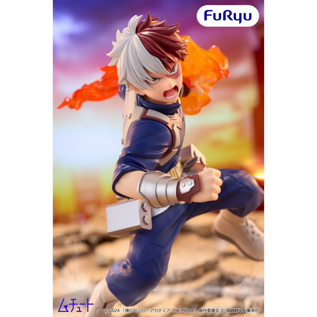 My Hero Academia The Movie Muchuuto Figure -Shoto Todoroki Statue By Furyu -Furyu - India - www.superherotoystore.com