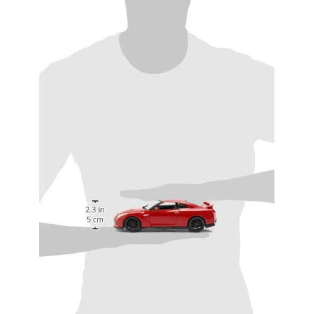 Red Nissan GTR 1:24 Scale Die-Cast Car by Bburago -Bburago - India - www.superherotoystore.com