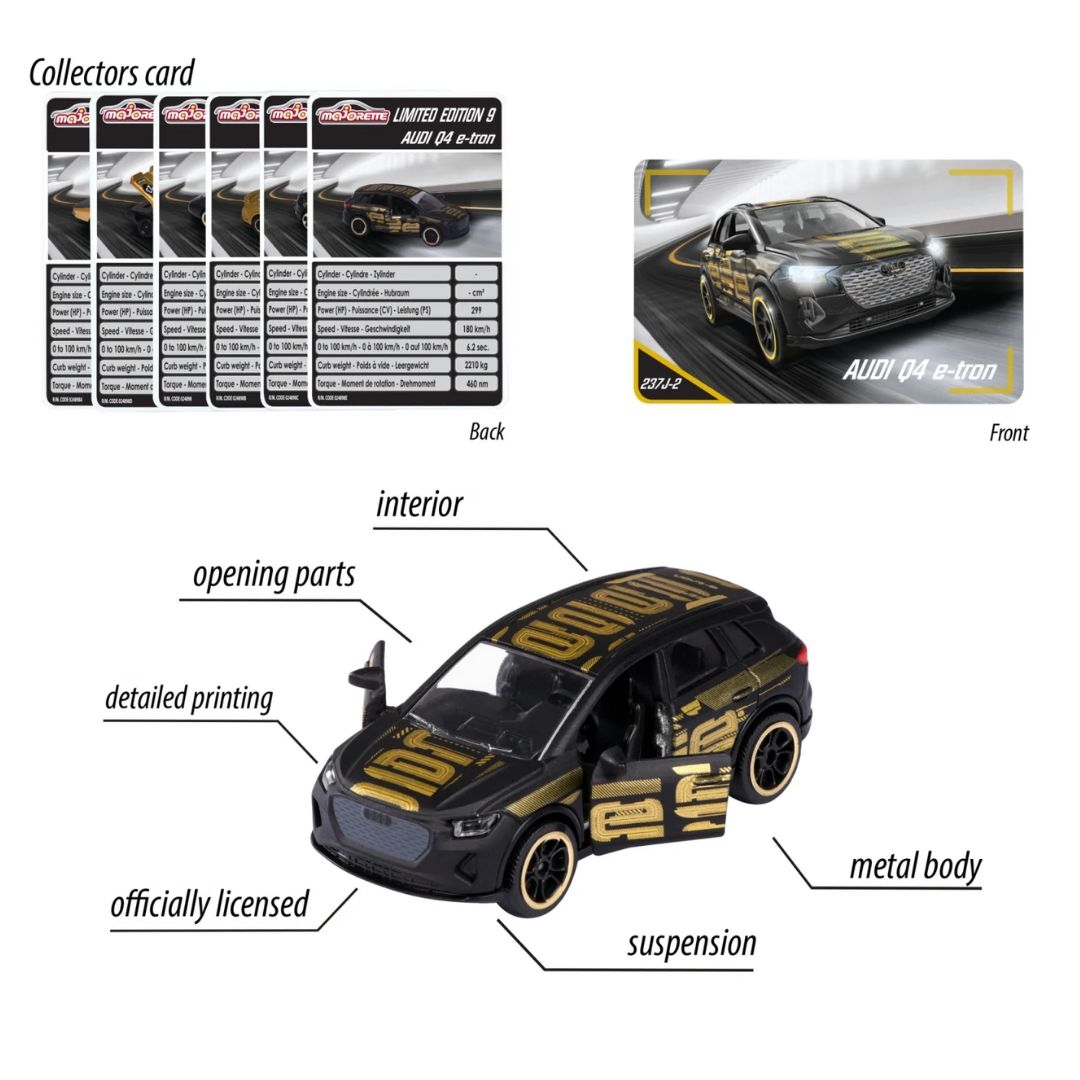 Limited Edition 6 Diecast Cars Assortment By Majorette